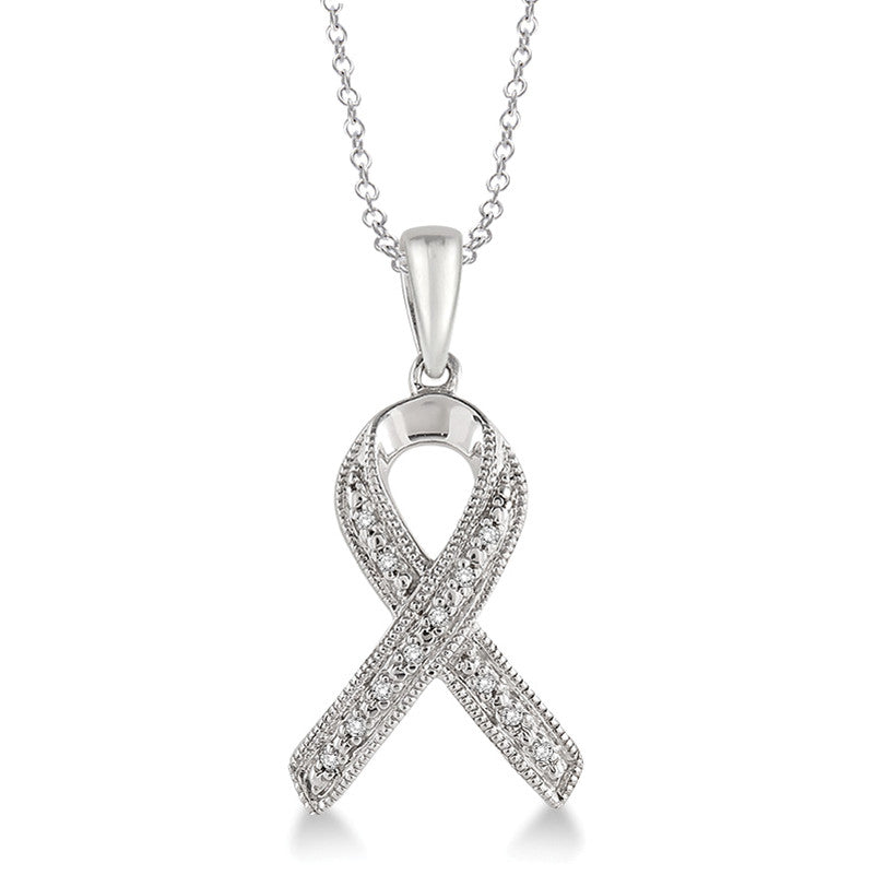 Diamond Ribbon Necklace – Forever Today by Jilco