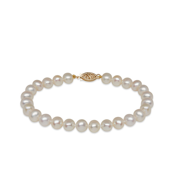 Hand Knotted Cultured Pearl Bracelet