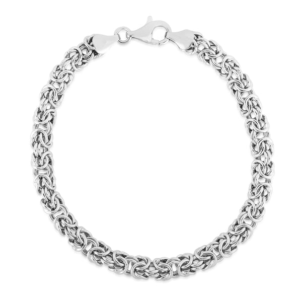 Byzantine Bracelet - Sterling Silver – Forever Today by Jilco