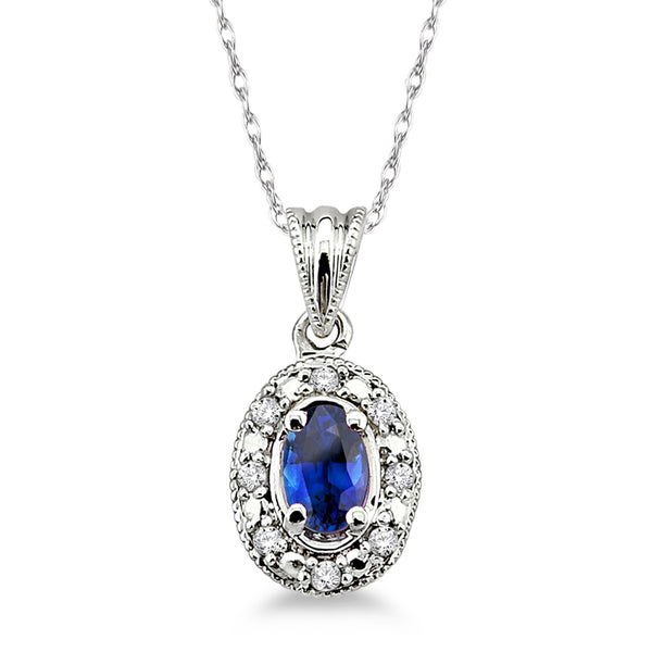Diamond & Gemstone Necklace