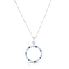 Blue Topaz Drop Pendant