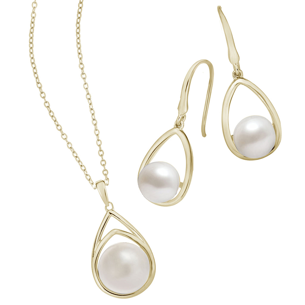 Pearl Earring Pendant Set – Forever Today by Jilco
