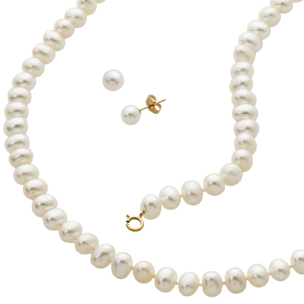photo of classic 6mm round freshwater pearl 7